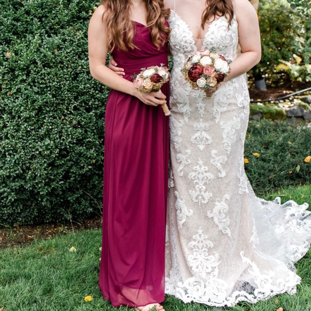 Davids bridal size 4 bridesmaid dress